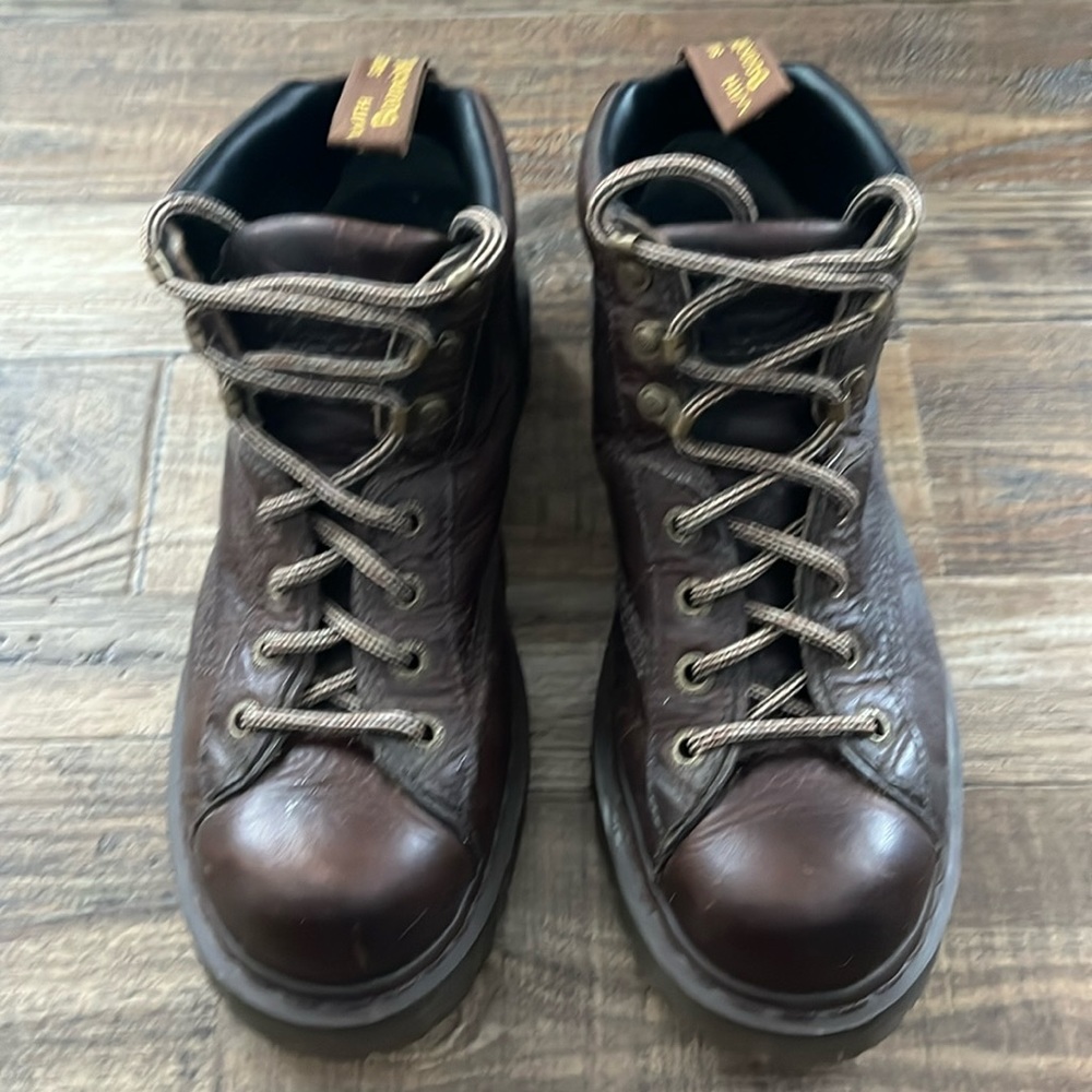 Dr Martens Brown Leather Boots Size 10M